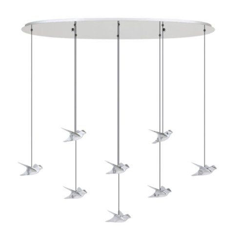 EGLO , 390401 , PARATEBUENO 1 , pendant , 3000 K , LED , 8X4.2W , Dimmable , IP20