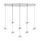 EGLO , 390401 , PARATEBUENO 1 , pendant , 3000 K , LED , 8X4.2W , Dimmable , IP20