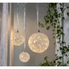 Fényfüzéres üv.gömb jeges220VØ15 30LED