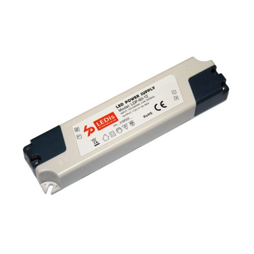 LEDis terminal block LED power supply, 12V / 60W