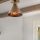 Modern Copper Chandelier, 20 cm, E27 Socket, IP20