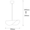 Modern Black & Gold Chandelier, 106 cm | Metal Body, E27