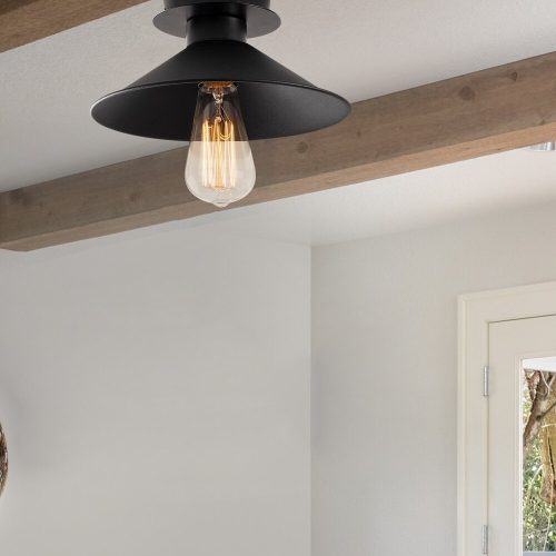 Opviq, 525NOR1301, Modern Black Chandelier, 24 cm, Metal Body, E27 Socket