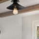 Opviq, 525NOR1301, Modern Black Chandelier, 24 cm, Metal Body, E27 Socket