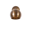 Vintage Copper Wall Lamp, 15x28 cm, Industrial Design