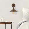 Vintage Industrial Wall Lamp, Brown Iron, 24 cm | E27 Max 40W, Modern Scandinavian Design