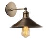 Vintage Industrial Wall Lamp, Brown Iron, 24 cm | E27 Max 40W, Modern Scandinavian Design