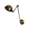 Vintage Industrial Wall Lamp, Metal Body, 15 x 30 x 50 cm | E27 Socket, Max 40W | Copper Finish, Perfect for Modern & Scandinavian Decor