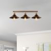 Vintage Industrial Chandelier, Metal Body, 80x24cm
