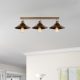 Vintage Industrial Chandelier, Metal Body, 80x24cm
