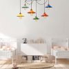 Modern Chandelier, 144 cm Iron Body, Adjustable Height