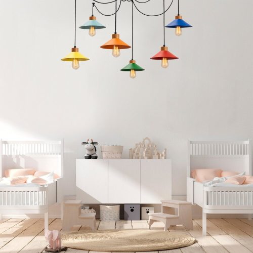Modern Chandelier, 144 cm Iron Body, Adjustable Height