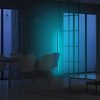 Modern Blue Floor Lamp, Aluminium Body, 120cm Height