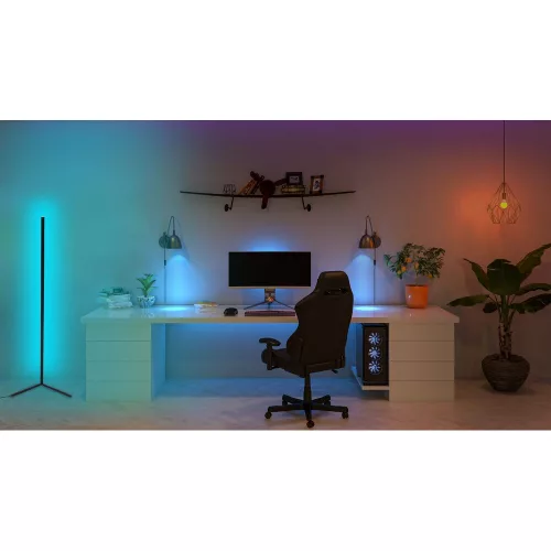 Opviq, 395NGR1103, Lumos-Blue, Blue Color, Floor lamp, with Type C connector