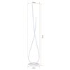 Modern Floor Lamp with Remote, 16 Colors, 120 cm