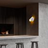 Chrome Wall Lamp, Metal Body, LED 1W, 17x12x13 cm