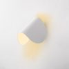 Chrome Wall Lamp, Metal Body, LED 1W, 17x12x13 cm
