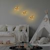 Elegant Gold Wall Lamp, Metal Body, LED 1W, 31x12x16 cm