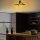 Elegant Black Chandelier, Metal Body, 41cm Width | SMD LED, IP20, Modern Design
