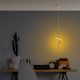 Elegant Gold Chandelier, Metal Body, 50-100 cm Height