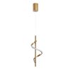 Elegant Gold Chandelier, Metal Body, 50-100 cm Height