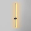 Stylish Black Wall Lamp, Metal Body, 91 cm | LED 13W 3000K