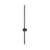 Stylish Black Wall Lamp, Metal Body, 91 cm | LED 13W 3000K