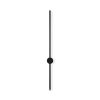 Stylish Black Wall Lamp, Metal Body, 91 cm | LED 13W 3000K
