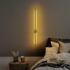 Elegant Gold Wall Lamp, Metal Body, 91 cm | SMD LED 13W