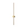 Elegant Gold Wall Lamp, Metal Body, 91 cm | SMD LED 13W