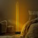 Elegant Black Floor Lamp, 153 cm Height | Metal Body, LED 36W