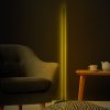 Elegant Black Floor Lamp, 153 cm Height | Metal Body, LED 36W