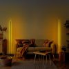 Elegant Black Floor Lamp, 153 cm Height | Metal Body, LED 36W