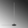 Elegant Black Floor Lamp, 153 cm Height | Metal Body, LED 36W