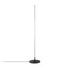 Elegant Black Floor Lamp, 153 cm Height | Metal Body, LED 36W