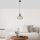 Industrial Chandelier, Black & Antique, 22x22x120 cm