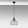 Industrial Chandelier, Black & Antique, 22x22x120 cm