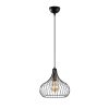 Industrial Chandelier, Black & Antique, 22x22x120 cm