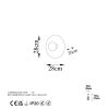Elegant Copper Wall Lamp, Metal Body, 28 cm | IP20, G9 Socket