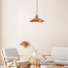 Scandinavian Chandelier, Metal Body, Adjustable Height
