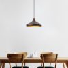 Modern Industrial Chandelier, Metal Body, 34x34cm