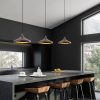 Modern Industrial Chandelier, Metal Body, 34x34cm