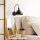 Bohemian Industrial Wall Lamp, Black & Antique, 36 cm