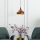 Elegant Copper Chandelier, Adjustable Height, 26x26 cm