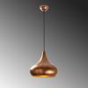 Elegant Copper Chandelier, Adjustable Height, 26x26 cm
