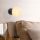 Opviq, 942FLG2110, Modern Wall Lamp, Black & Cream, 15 x 15 cm | Metal Body, Glass Cap, IP20 | Stylish Industrial & Scandinavian Design for Home Decor