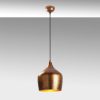 Elegant Copper Chandelier, Adjustable Height, 20x20x35 cm