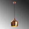 Elegant Copper Chandelier, Adjustable Height, 20x20x35 cm