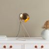 Vintage Copper Table Lamp, Metal Body, 28x15x45 cm