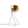 Vintage Copper Table Lamp, Metal Body, 28x15x45 cm